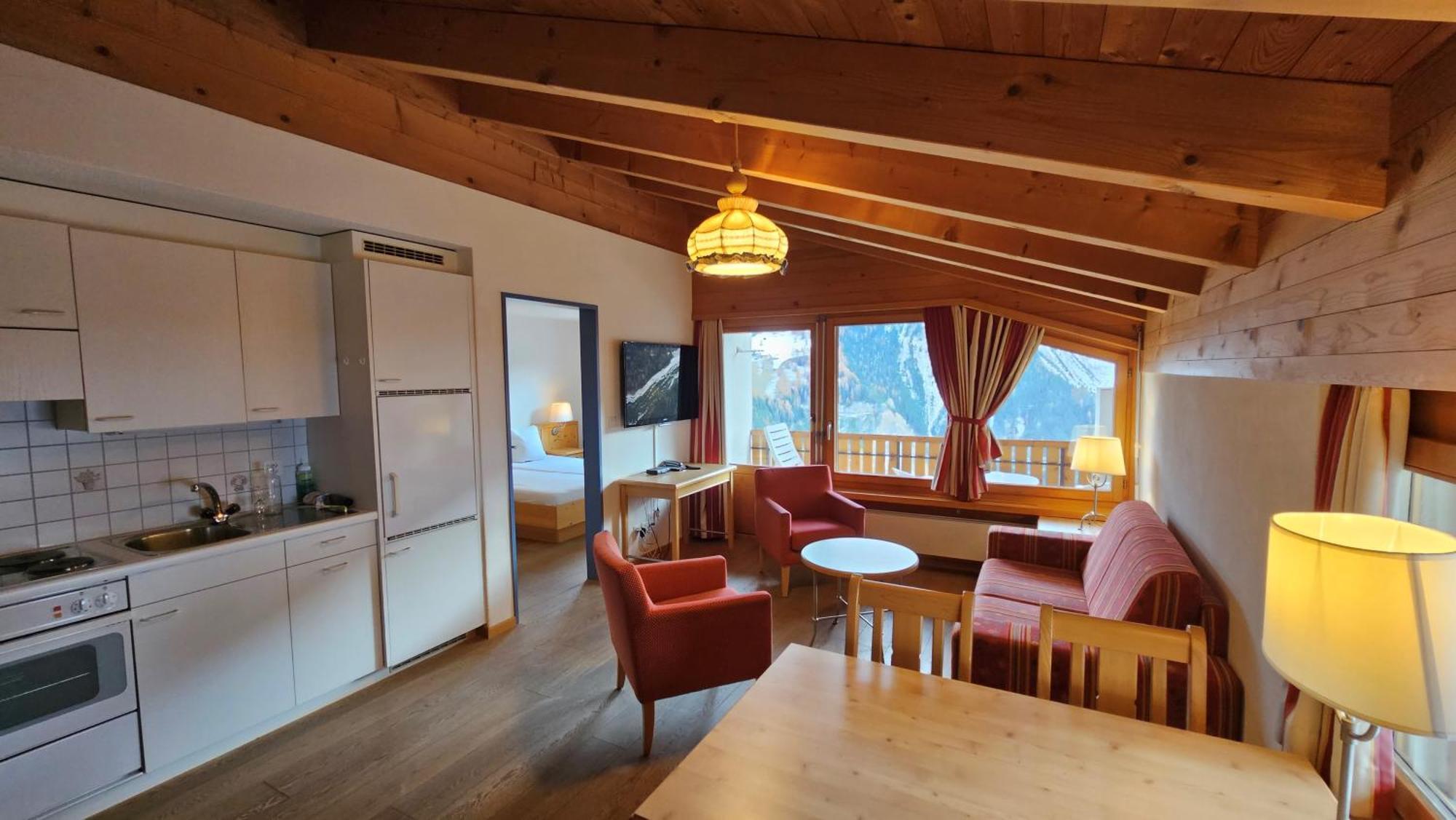 Aparthotel Muchetta Wiesen Kültér fotó
